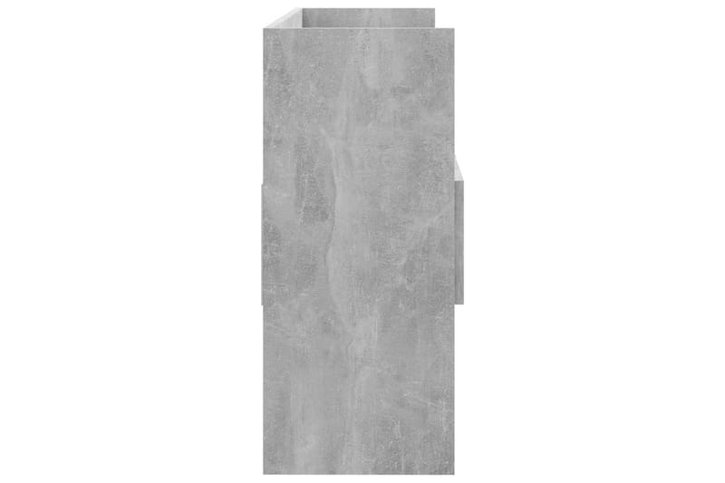 Senkki betoninharmaa 105x30x70 cm lastulevy - Harmaa - Säilytys - Säilytyskalusteet - Senkki