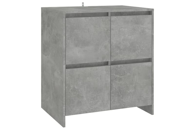 Senkki betoninharmaa 70x41x75 cm lastulevy - Harmaa - Säilytys - Säilytyskalusteet - Senkki