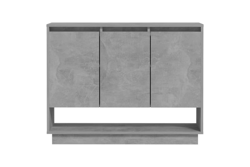 Senkki betoninharmaa 97x31x75 cm lastulevy - Harmaa - Säilytys - Säilytyskalusteet - Senkki