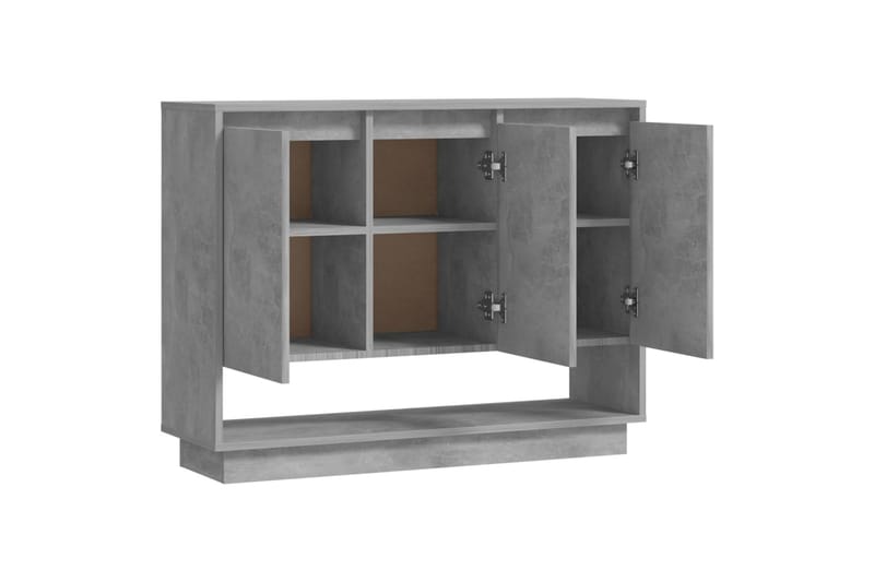 Senkki betoninharmaa 97x31x75 cm lastulevy - Harmaa - Säilytys - Säilytyskalusteet - Senkki