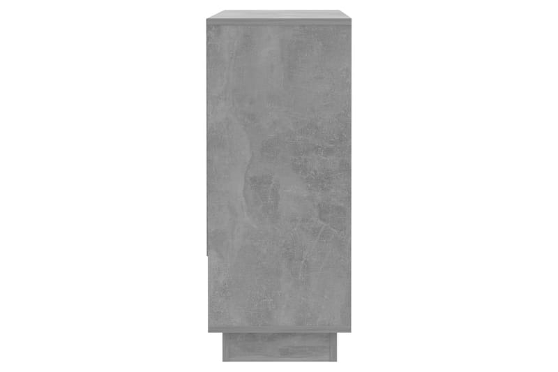 Senkki betoninharmaa 97x31x75 cm lastulevy - Harmaa - Säilytys - Säilytyskalusteet - Senkki