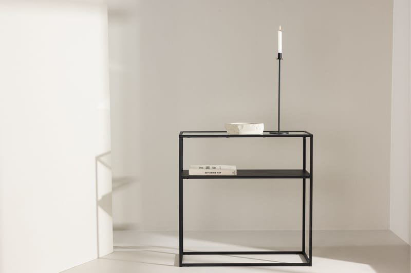 Bogóta Tarjoilukaappi 80x30 cm - Musta - Säilytys - Säilytyskalusteet - Senkki