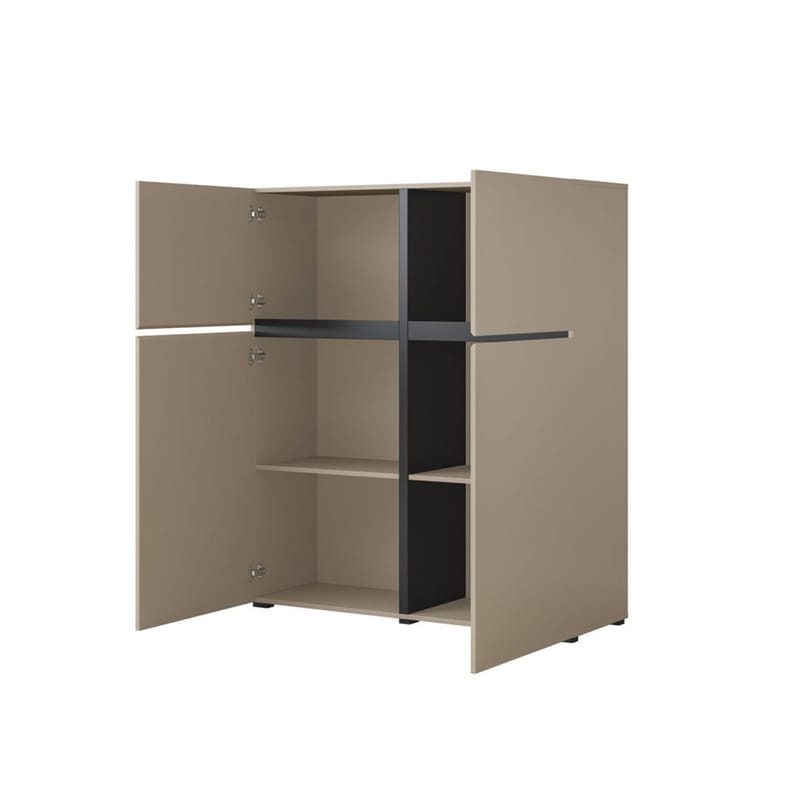 Senkki Cross 4 ovea - Congo - musta - Säilytys - Säilytyskalusteet - Senkki