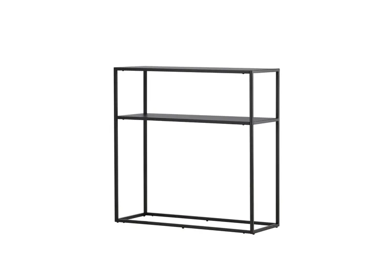 Georgetown Sivupöytä 80x30 cm, Musta