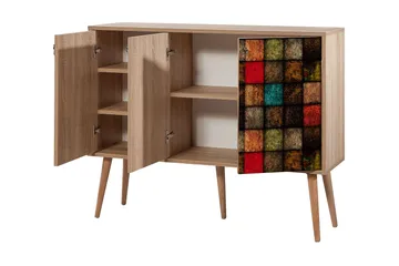 Senkki Gillberga 120 cm - Ruskea - Säilytys - Säilytyskalusteet - Senkki