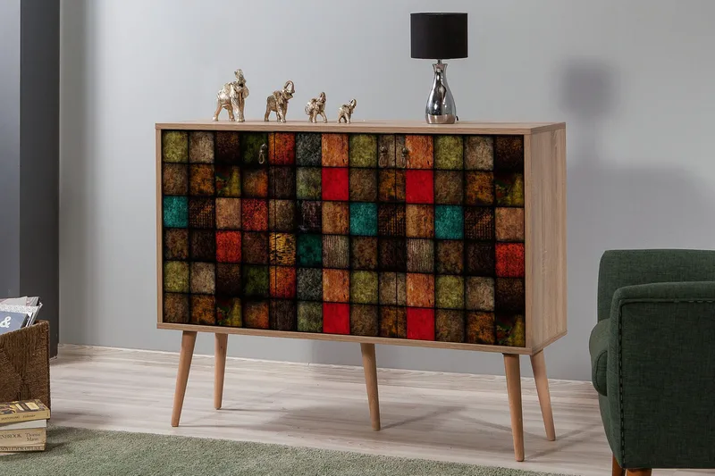Senkki Gillberga 120 cm - Ruskea - Säilytys - Säilytyskalusteet - Senkki
