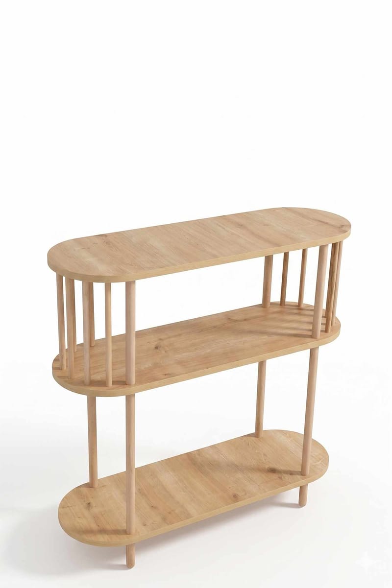 Senkki Hanah Home Peka Slim (90 x 90 x 30 cm) Sapphire Oak, Sapphire Oak