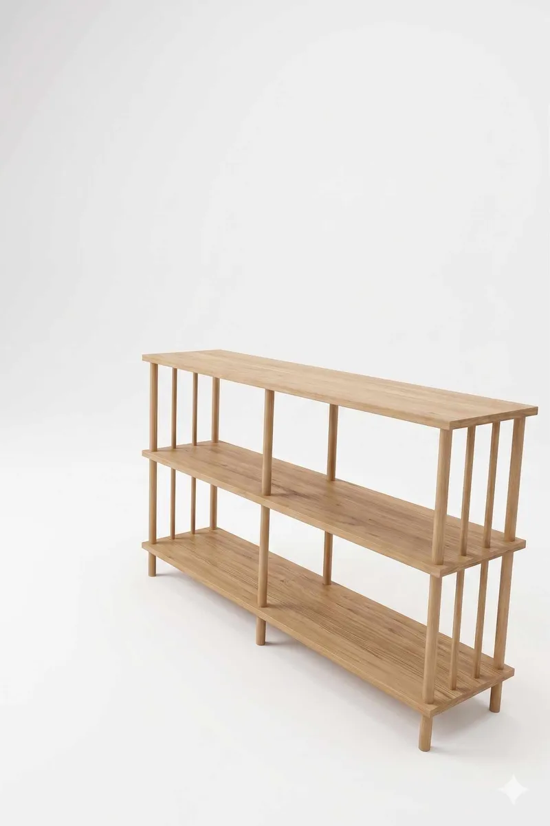Senkki Hanah Home Peka Wide (120 x 73 x 30 cm) Mänty, Mänty