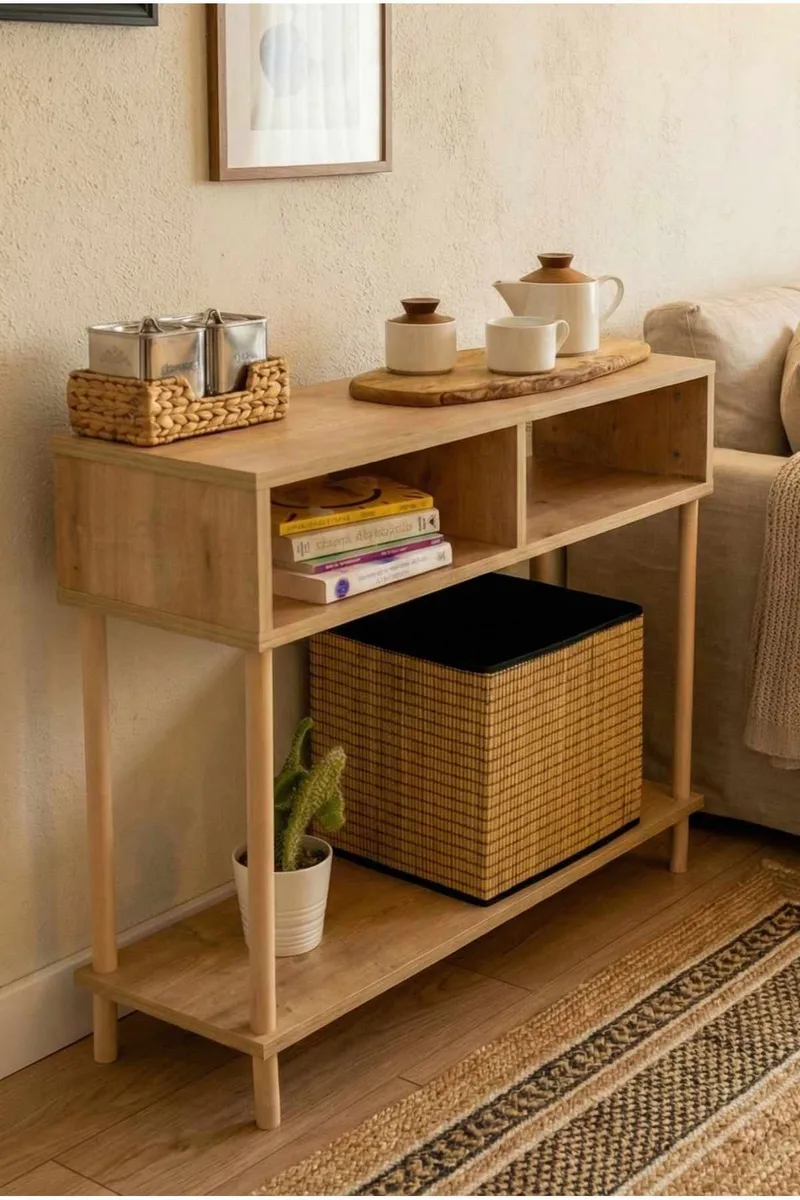Senkki Hanah Home Peka Sideboard (90 x 75 x 30 cm) Sapphire Oak, Sapphire Oak