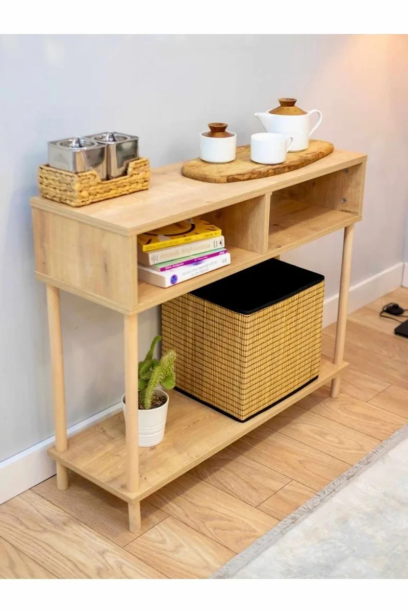 Senkki Hanah Home Peka Sideboard (90 x 75 x 30 cm) Sapphire Oak - Sapphire Oak - Säilytys - Säilytyskalusteet - Senkki