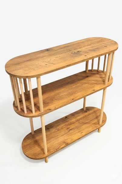 Senkki Hanah Home Peka Slim (90 x 90 x 30 cm) Mänty, Mänty