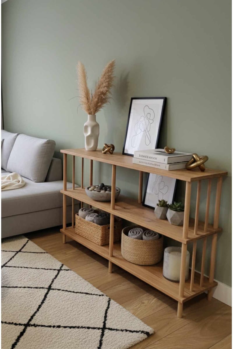 Senkki Hanah Home Peka Wide (120 x 73 x 30 cm) Mänty - Mänty - Säilytys - Säilytyskalusteet - Senkki
