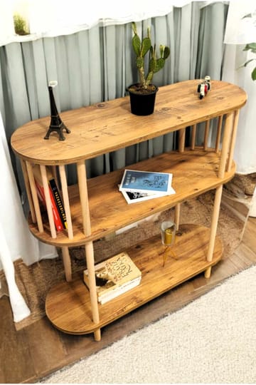 Senkki Hanah Home Peka Slim (90 x 90 x 30 cm) Mänty - Mänty - Säilytys - Säilytyskalusteet - Senkki