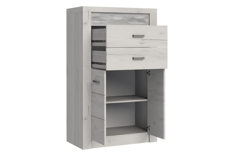 Indianapolis Senkki 76x42x127 cm - Säilytys - Säilytyskalusteet - Senkki