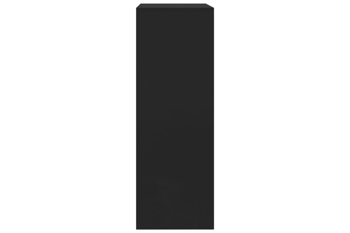 Lipasto 6 vetolaatikolla musta 50x34x96 cm lastulevy - Musta - Senkki