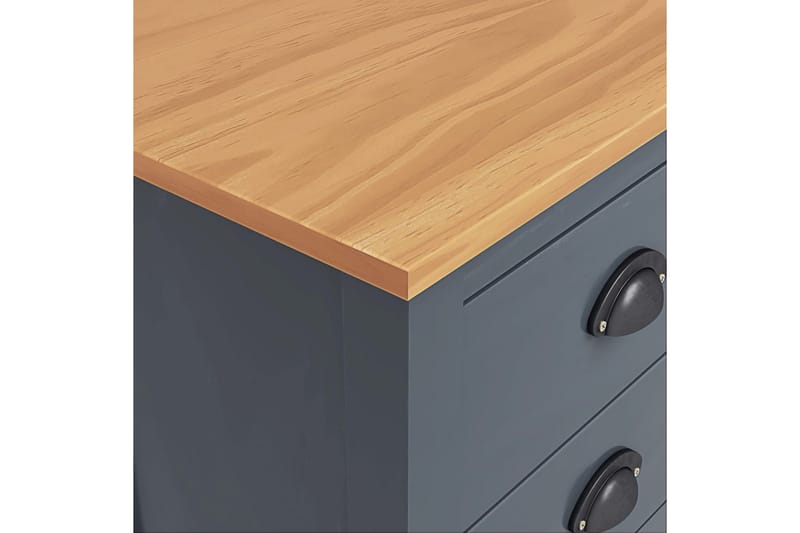 Lipasto Hill Range harmaa 46x35x80 cm täysi mänty - Harmaa - Säilytys - Säilytyskalusteet - Senkki