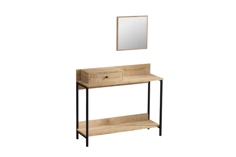 Lipasto Janera 100x35 cm Hylly - Sininen/Luonnonväri - Säilytys - Säilytyskalusteet - Senkki