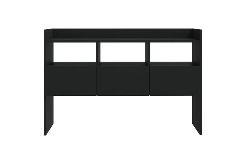 Senkki musta 105x30x70 cm lastulevy - Musta - Säilytys - Säilytyskalusteet - Senkki