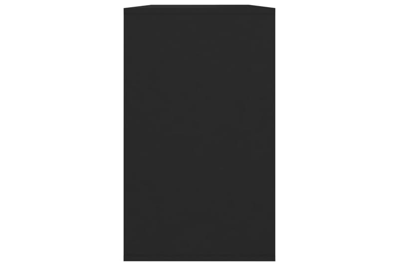 Senkki musta 120x41x75cm lastulevy - Musta - Säilytys - Säilytyskalusteet - Senkki