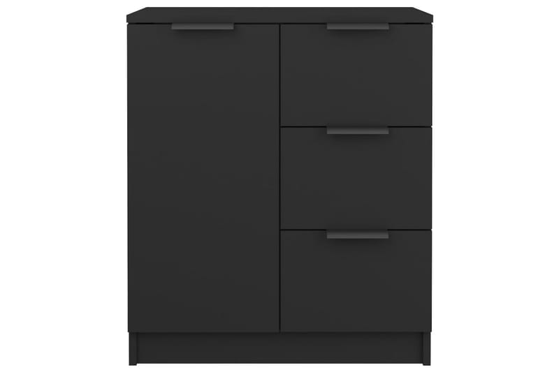 Senkki musta 60x30x70 cm tekninen puu - Musta - Säilytys - Säilytyskalusteet - Senkki