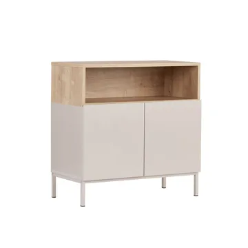 Senkki Nordure Palmer (80 x 80 x 40 cm) Hiekkakivi safiiri tammi - Hiekkakivi safiiri tammi - Säilytys - Säilytyskalusteet - Senkki
