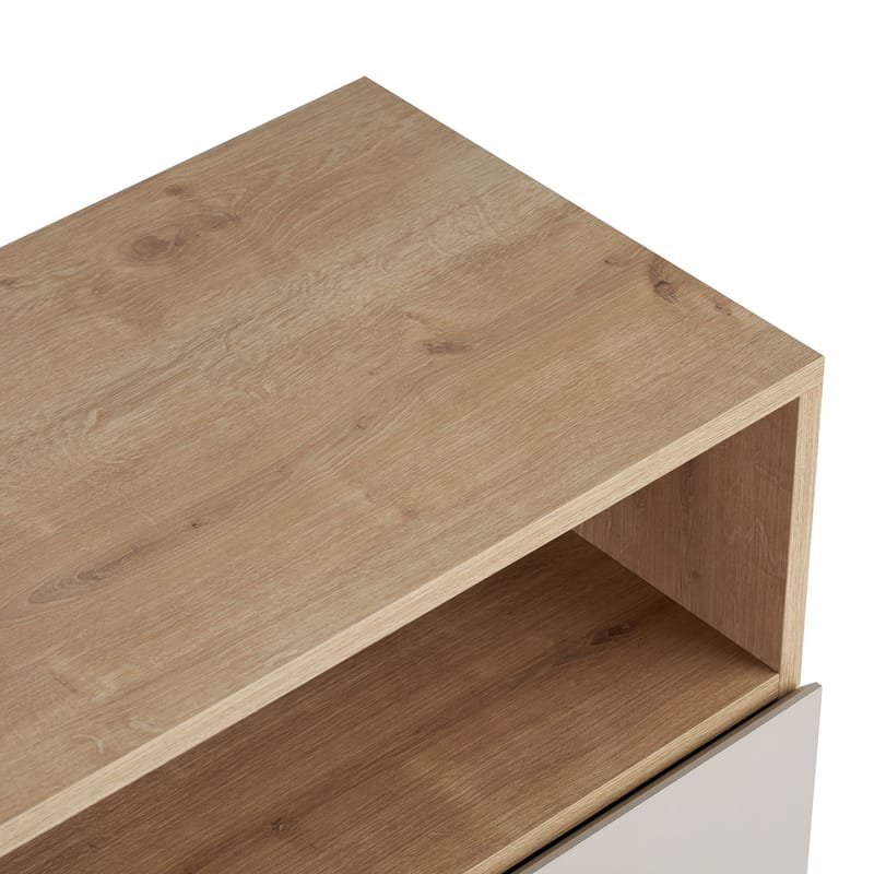 Senkki Nordure Palmer (80 x 80 x 40 cm) Hiekkakivi safiiri tammi - Hiekkakivi safiiri tammi - Säilytys - Säilytyskalusteet - Senkki