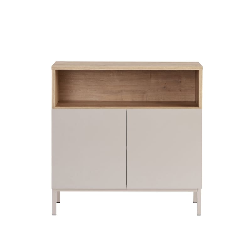 Senkki Nordure Palmer (80 x 80 x 40 cm) Hiekkakivi safiiri tammi - Hiekkakivi safiiri tammi - Säilytys - Säilytyskalusteet - Senkki