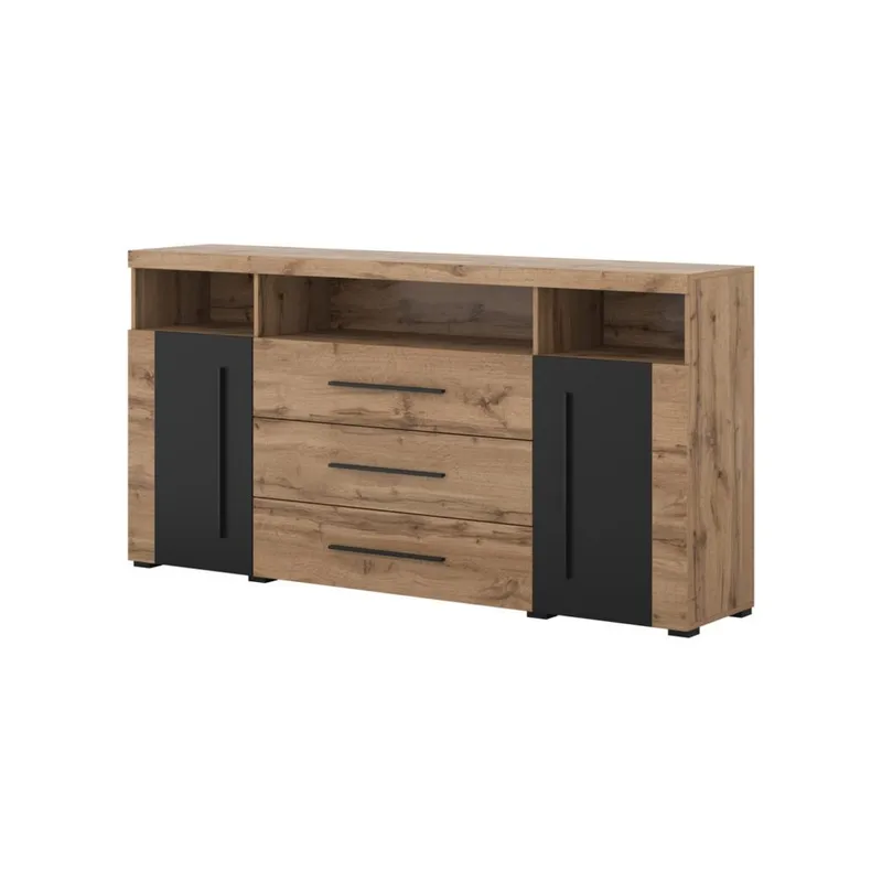 Senkki Roger 2 Ovea ja 3 Laatikkkoa, Wotan tammi, 182 cm