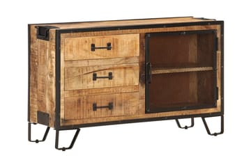 Senkki 100x31x60 cm täysi karkea mangopuu - Säilytys - Säilytyskalusteet - Senkki