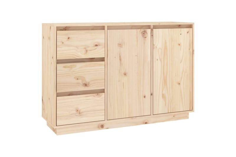 Senkki 111x34x75 cm täysi mänty - Ruskea - Säilytys - Säilytyskalusteet - Senkki