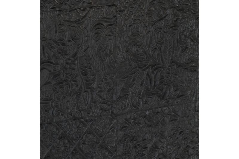 Senkki 115x30x76 cm täysi mangopuu - Musta - Säilytys - Säilytyskalusteet - Senkki