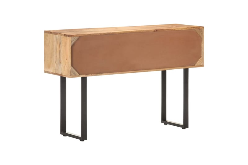 Senkki 116x35x75 cm täysi mangopuu - Säilytys - Säilytyskalusteet - Senkki