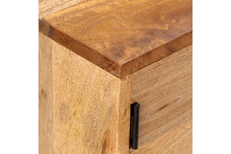 Senkki 116x35x75 cm täysi mangopuu - Säilytys - Säilytyskalusteet - Senkki