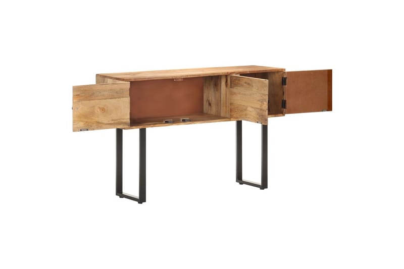 Senkki 116x35x75 cm täysi mangopuu - Säilytys - Säilytyskalusteet - Senkki