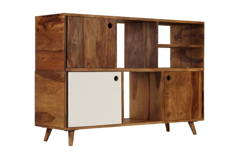 Senkki 118x35x70 cm Massiiviseesam - Monivärinen - Säilytys - Säilytyskalusteet - Senkki