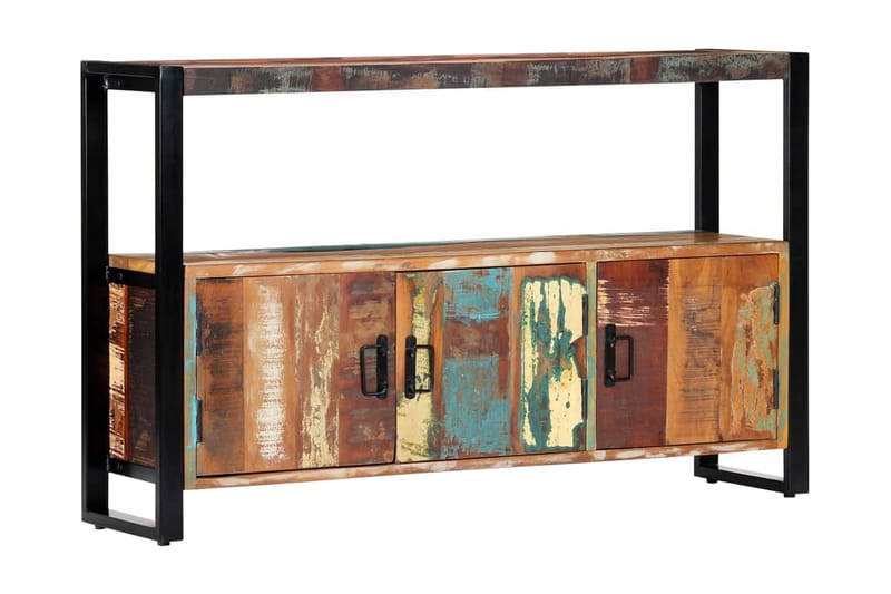 Senkki 120x30x75 cm täysi kierrätetty puu - Ruskea - Säilytys - Säilytyskalusteet - Senkki