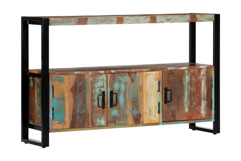 Senkki 120x30x75 cm täysi kierrätetty puu - Ruskea - Säilytys - Säilytyskalusteet - Senkki