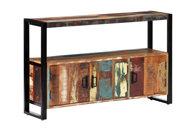 Senkki 120x30x75 cm täysi kierrätetty puu - Ruskea - Säilytys - Säilytyskalusteet - Senkki