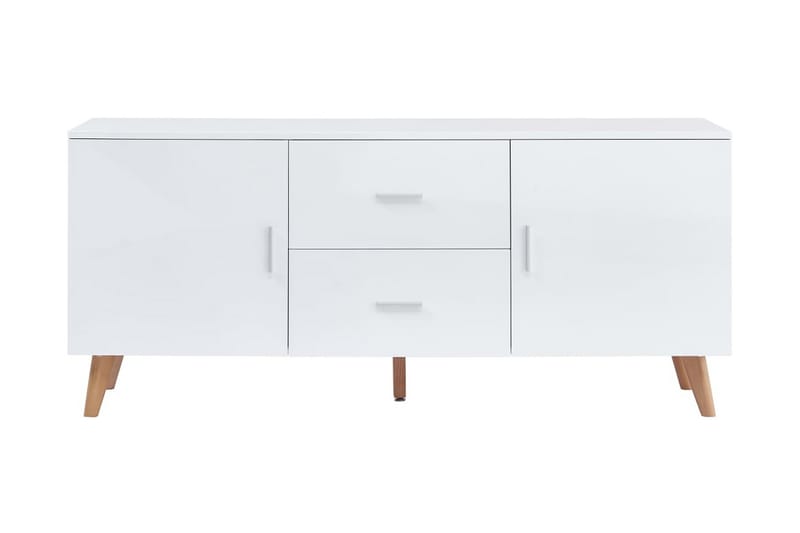 Senkki 160x40x70 cm MDF valkoinen - Valkoinen - Säilytys - Säilytyskalusteet - Senkki