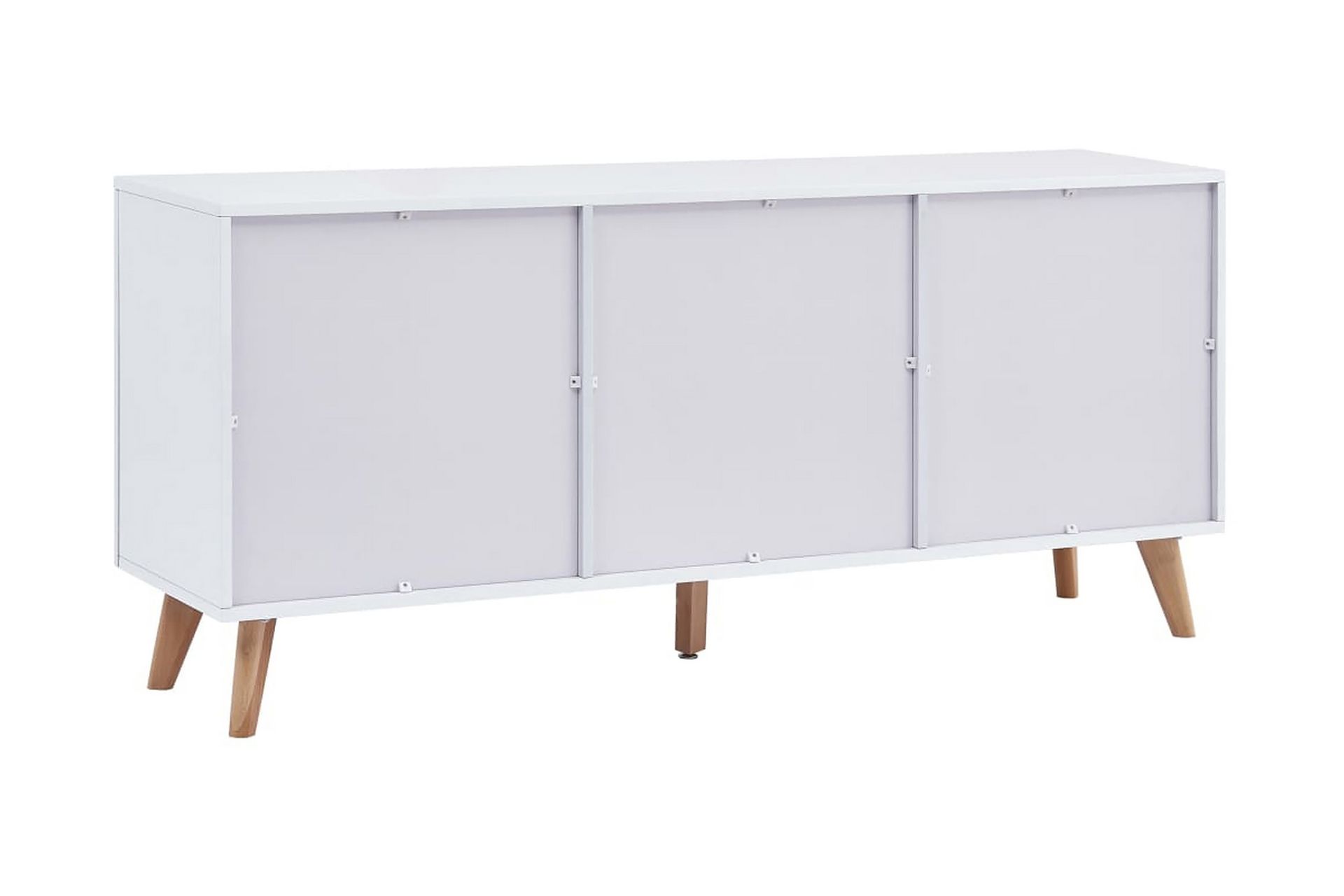 Senkki 160x40x70 cm MDF valkoinen - Valkoinen - Säilytys - Säilytyskalusteet - Senkki