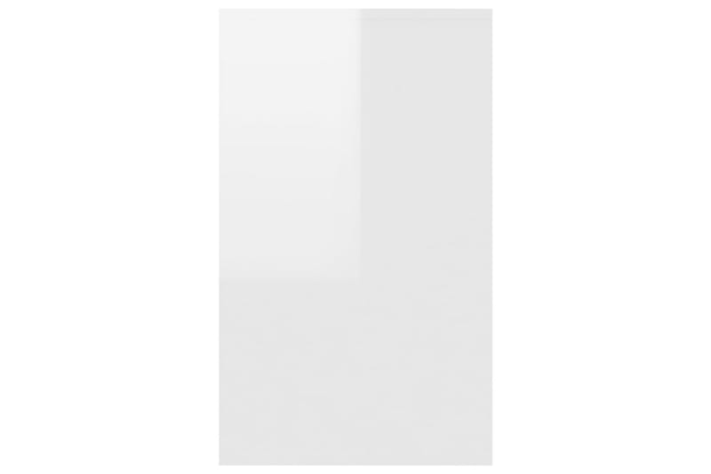 Senkki 3 vetolaatikkoa korkeakiilto valk. 120x41x75cm lastul - Valkoinen - Säilytys - Säilytyskalusteet - Senkki