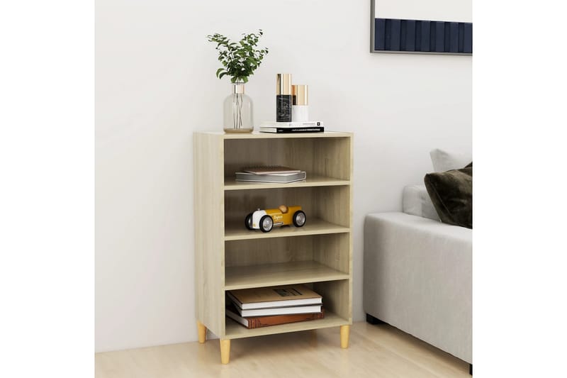 Senkki 57x35x90 cm Sonoma-tammi - Ruskea - Säilytys - Säilytyskalusteet - Senkki