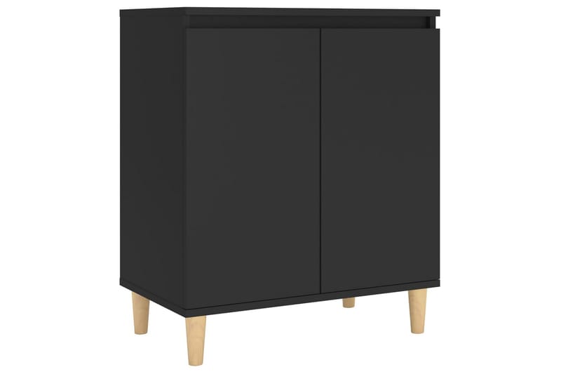 Senkki 60x35x70cm Puujalat - Musta - Säilytys - Säilytyskalusteet - Senkki