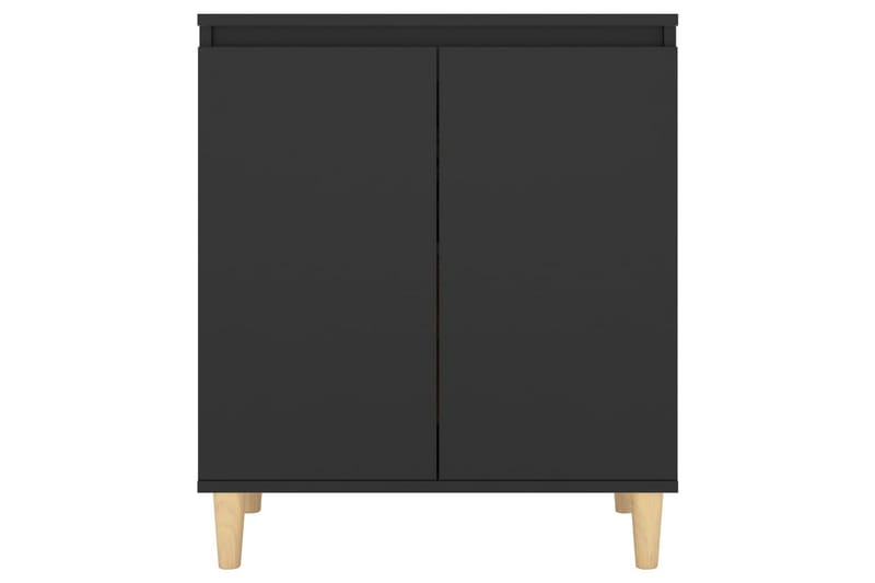 Senkki 60x35x70cm Puujalat - Musta - Säilytys - Säilytyskalusteet - Senkki