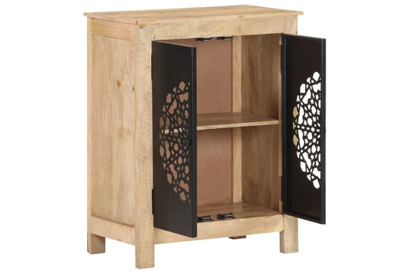 Senkki 60x35x75 cm täysi mangopuu - Säilytys - Säilytyskalusteet - Senkki