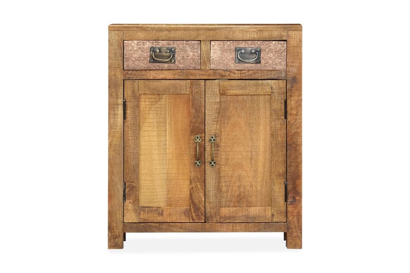 Senkki 65x30x75 cm karkea mangopuu - Ruskea - Säilytys - Säilytyskalusteet - Senkki