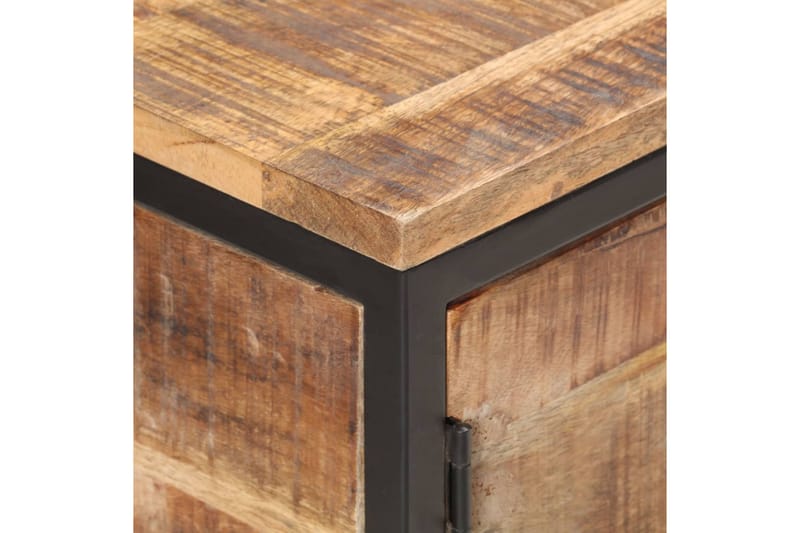 Senkki 85x30x80 cm karkea mangopuu - Ruskea - Säilytys - Säilytyskalusteet - Senkki