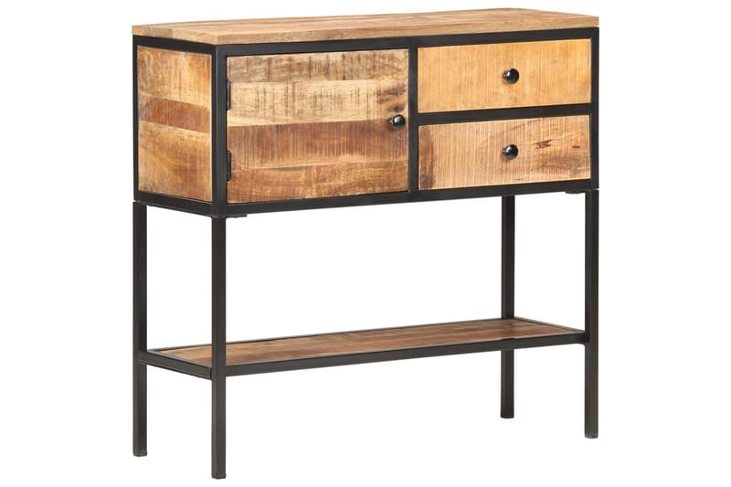 Senkki 85x30x80 cm karkea mangopuu - Ruskea - Säilytys - Säilytyskalusteet - Senkki