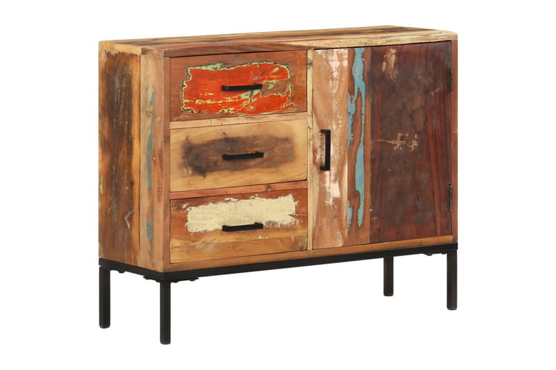 Senkki 88x30x73 cm kierrätetty täyspuu - Ruskea - Säilytys - Säilytyskalusteet - Senkki