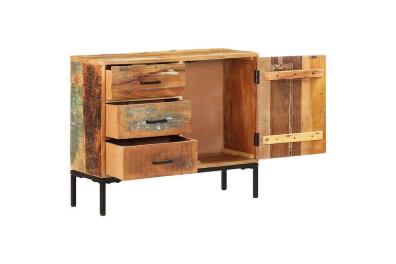 Senkki 88x30x73 cm kierrätetty täyspuu - Ruskea - Säilytys - Säilytyskalusteet - Senkki